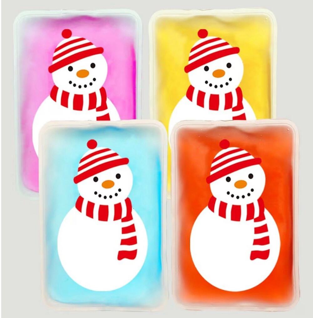 Large Reusable Hand Warmer -Snowman
